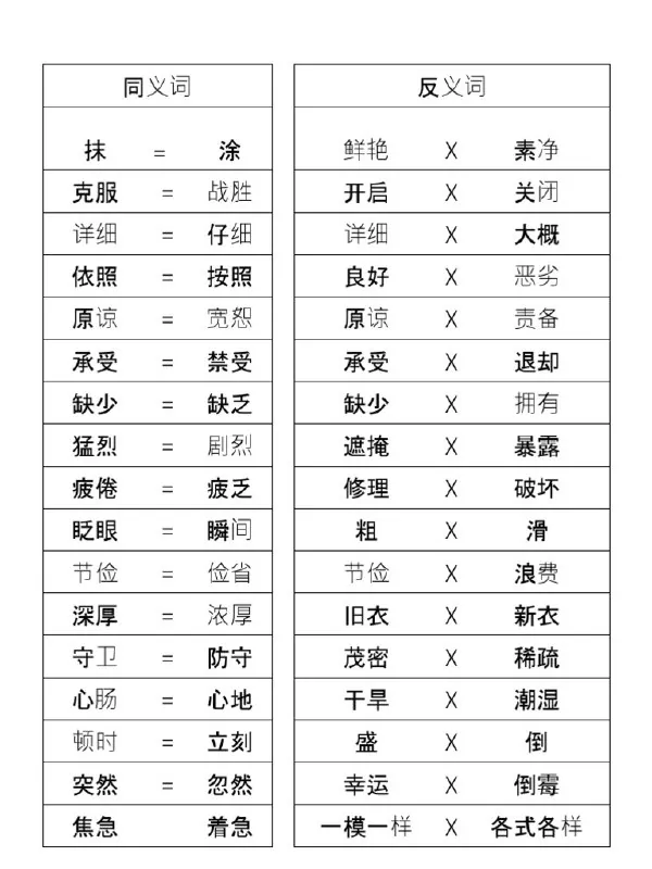 同义词